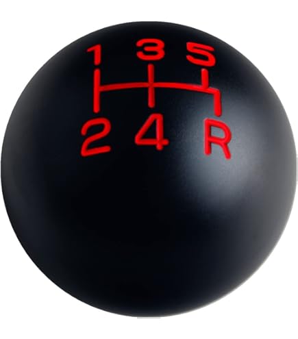 Amazon.com: Hurst 1630025 White 5-Speed Replacement Shifter Knob